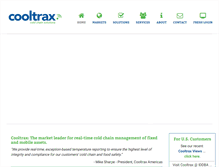 Tablet Screenshot of cooltrax.com